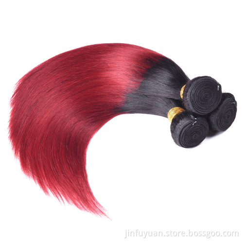 New Arrival 1b/red Cambodian Hair Raw Extension Weave,Virgin Wholesale Temple Hair